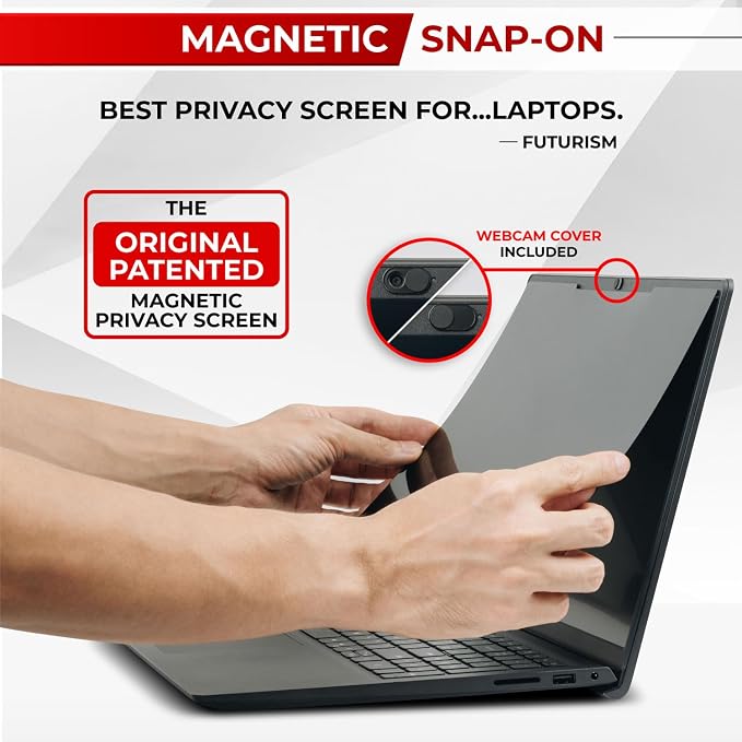 SightPro Magnetic Laptop Privacy Screen 14 Inch 16:9 - Image 4