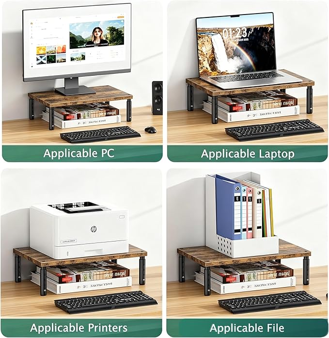 OPNICE Adjustable Monitor Stand Riser - Image 4