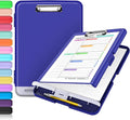 Sooez Clipboard with Storage, Clip Board 8.5 x 11 with Pen Holder, Plastic by Sooez
