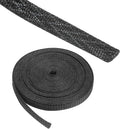 25ft PET Expandable Wire Loom 3/8 Inch, PET Braided Wire Sleeving Cable by Rebower