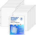Antner 30 Pack Letter Size Binder Pockets by Antner