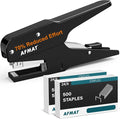 AFMAT Effortless Plier Stapler, Metal 35 Sheet Stapling Plier, 15000+ Stapling by AFMAT