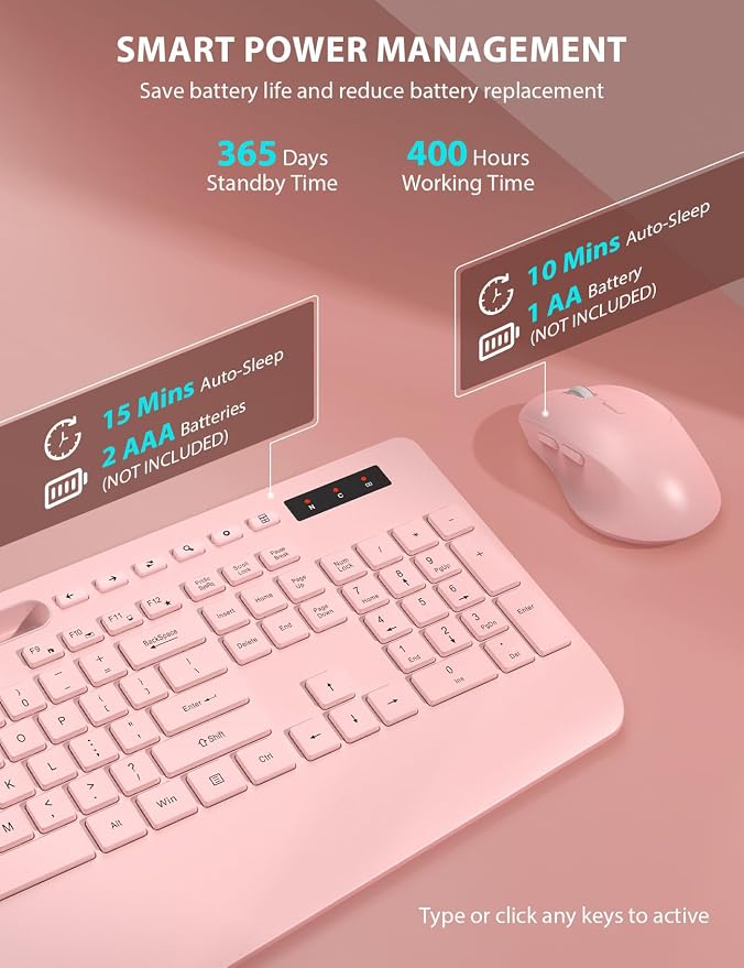Wireless Keyboard and Mouse Combo - Image 5