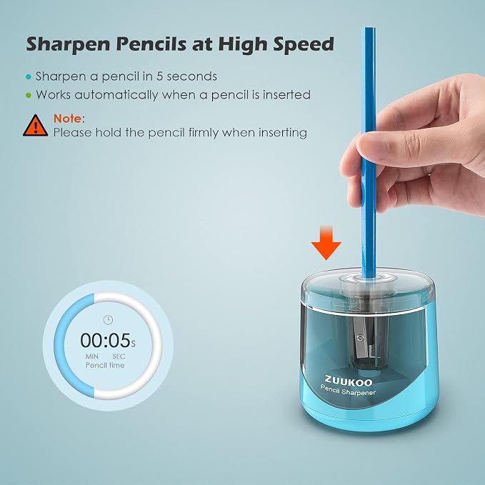 Electric Pencil Sharpeners, Battery Powered - Image 4
