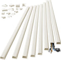 Yecaye 125in Cord Hider, Large Cord Covers by Yecaye