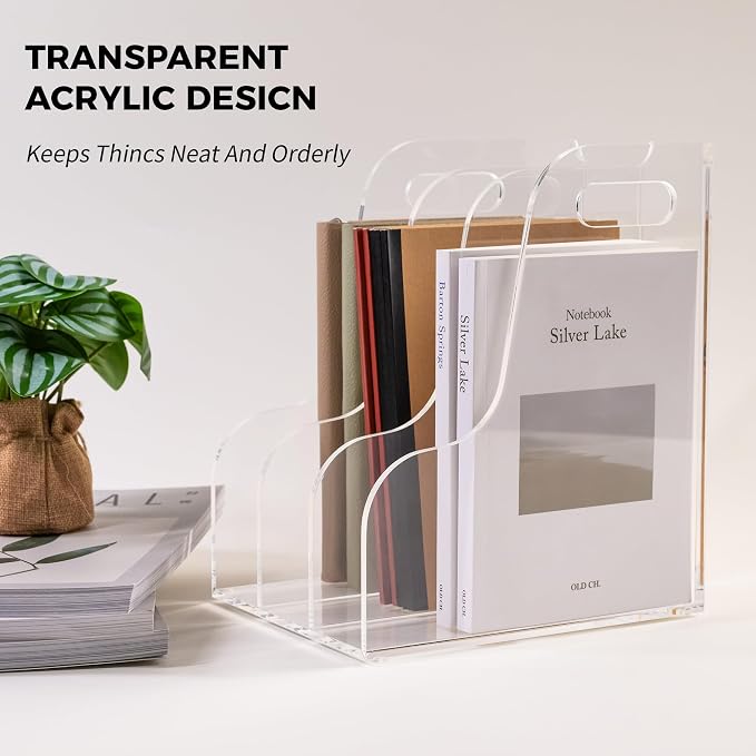 3 Vertical Compartments File Holder - Image 4