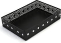Desk Drawer Organizer, A4 Large Metal Mesh Desk Organizer Tray, Carved Hollow by EsOfficce