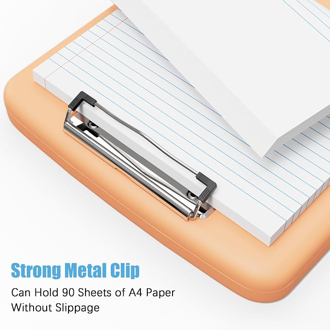 Hongri Clipboard with Storage with Pen Holder, Folder Nursing Clip Board 8.5 x - Image 5