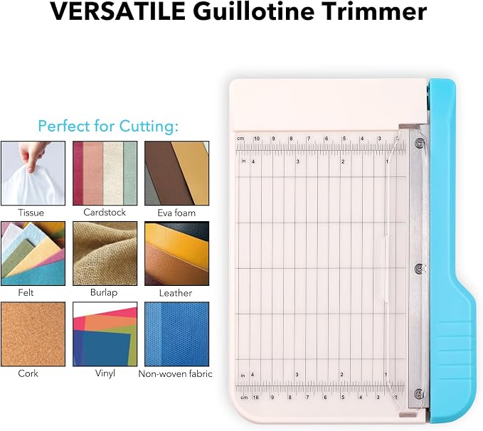 Briartw Professional 6" Guillotine Paper Trimmer & Craft Cutter - Image 3