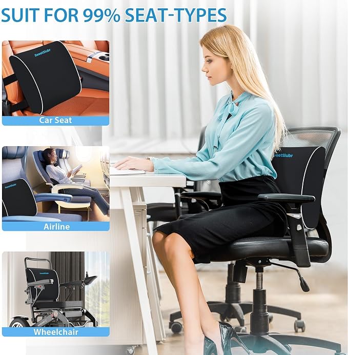 SweetSlubr Large Lumbar Support Pillow - Image 7
