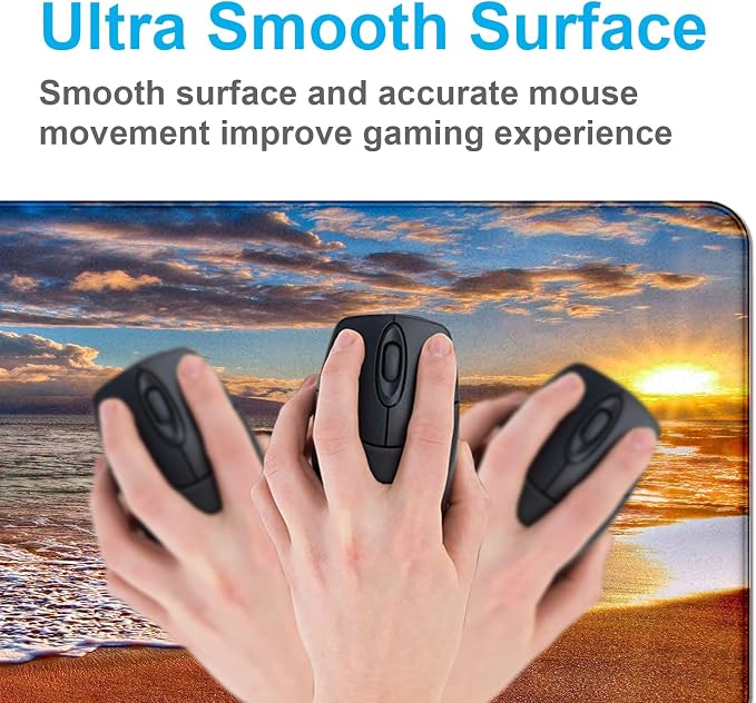 Sunset Beach Large Gaming Mouse Mat - Image 5