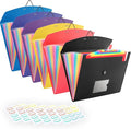 6 Pack Accordion File Organizer by RIEJIN