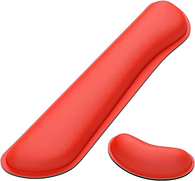 Dapesuom Enlarge Keyboard Wrist Rest, Memory Foam Wrist Cushion by Unknown