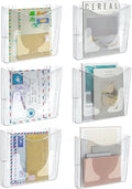 PAG 6-Pocket Clear Wall Mount File Organizer by PAG