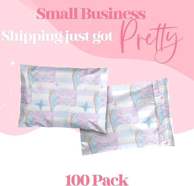 Pretty Package Store 10x13 Designer Poly Mailer 100 Pack Heavy Duty Waterproof - Image 2