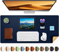 Aothia Dual-Sided Desk Mat, FSC Cork & PU Leather Desk Pad, Large Mouse Pad & by AothiaSimpleNaturalUnique