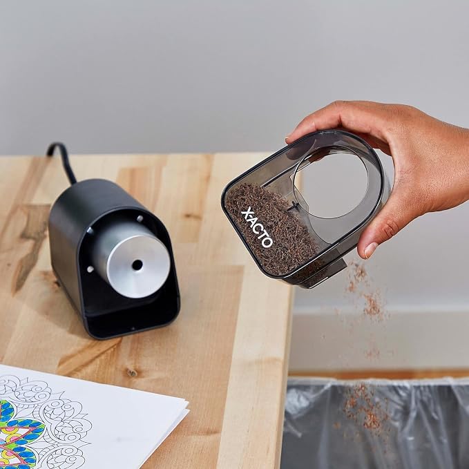 X-ACTO Electric Pencil Sharpener | XLR Heavy Duty Electric Pencil Sharpener - Image 6