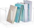 Suzile Clear Acrylic Magazine File Holder by Suzile