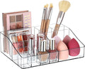Vtopmart 1 Tier Clear Plastic Makeup Organizer by Vtopmart