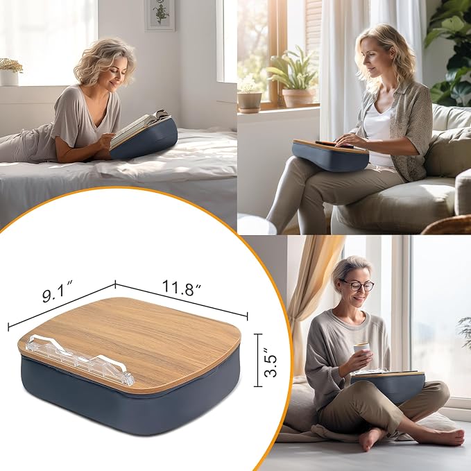 ERGONOV Lap Book Stand for Hands Free Reading Comfortable Reading Pillow Stand - Image 6
