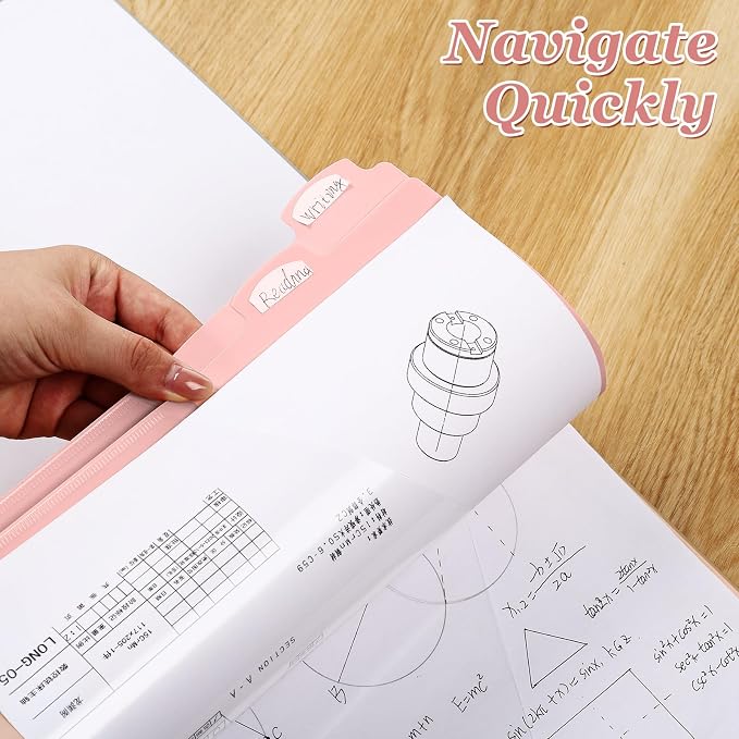 Epakh 24 Pcs Binder Dividers for 3 Rings Binders Index Dividers - Image 6