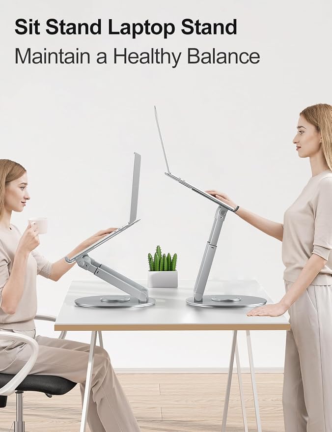 tounee Telescopic Laptop Stand for Desk - Image 3