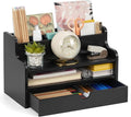 Mail Organizer Countertop, 4 Slots Desk Organizer by Dhmkfly