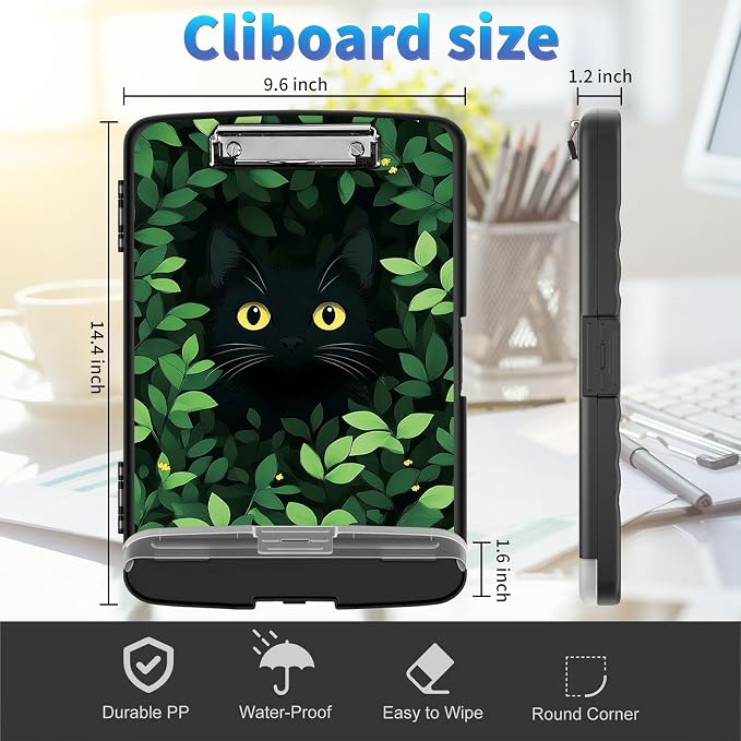 Clipboard with Storage, Clip Boards 8.5x11 with Storage High Capacity Nursing - Image 4