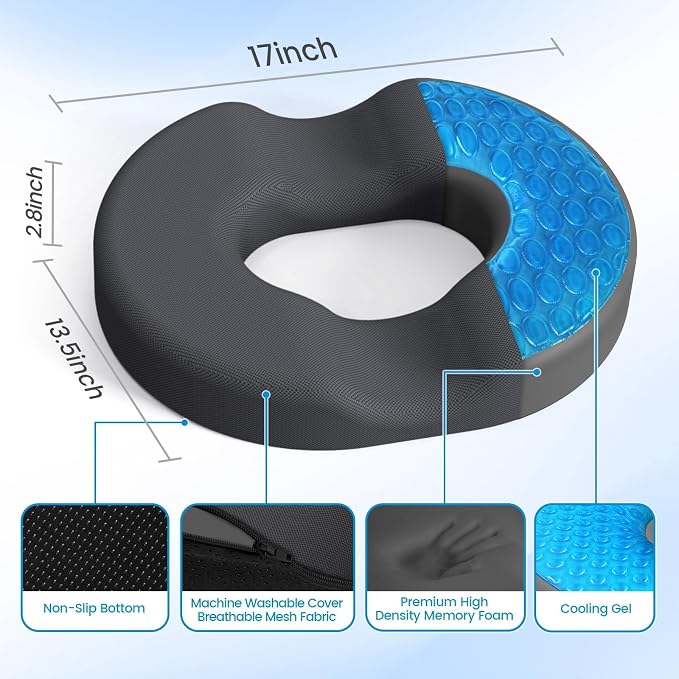 Donut Pillow Seat Cushion - Image 2