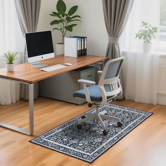 Office Chair Mat Desk Chair Hardwood Mat, Easy Glide Office Rug Under Chair Mat - Image 7
