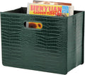 HofferRuffer Magazine Basket Holder, Foldable Magazine Rack, Document File by HofferRuffer
