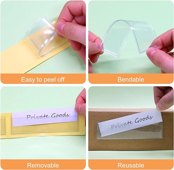 Label Holders Adhesive Shelf Tags - Image 4
