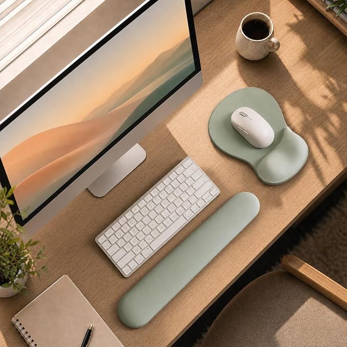 ErgoComfort Gel Wrist Rest Mouse Pad-Ergonomic Office Mousepad - Image 2
