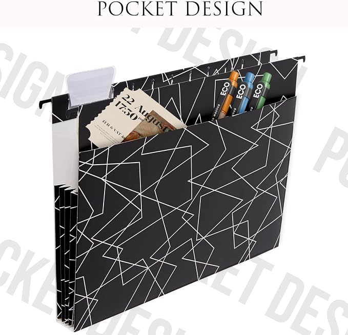 Y YOMA File Folder with Outside Pocket, 8.5 x 11-Inch - Image 2
