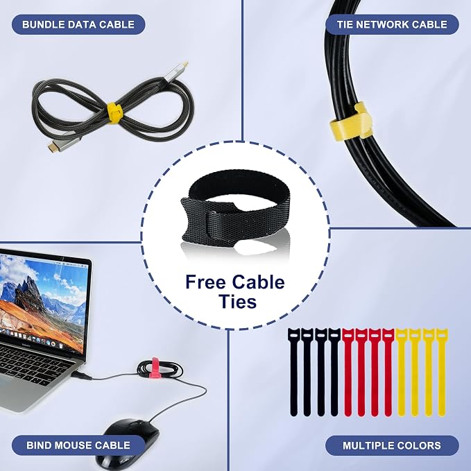 Cable Management Sleeve 6.6ft - Image 6