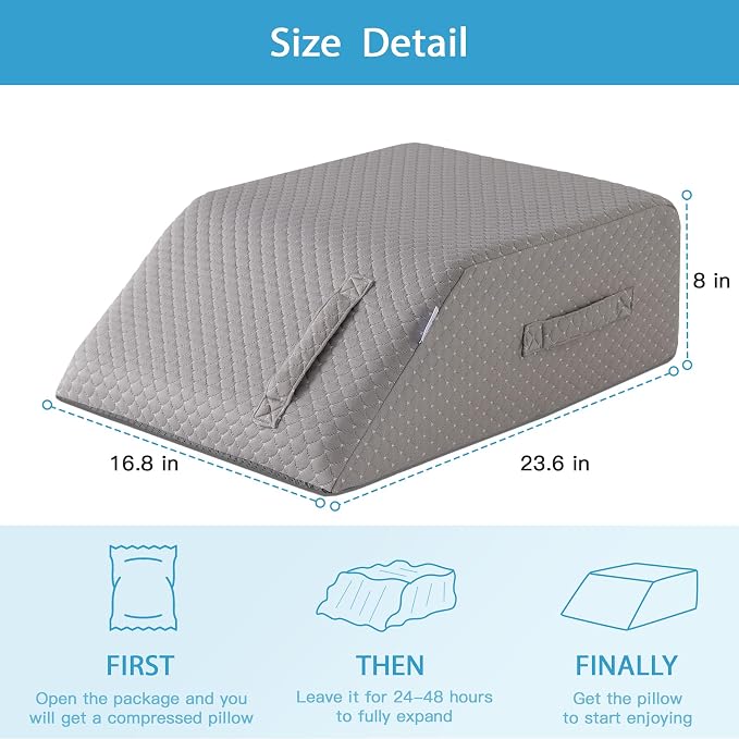 MEGCXIT Leg Pillow Elevation Blood Circulation, Leg Wedge - Image 2
