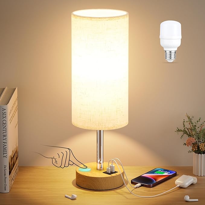 Dicoool Touch Bedside Table Lamp by DicooolDirect