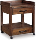 Signature Design by Ashley Baldridge Office Printer Stand, Electrical Outlets by Unknown