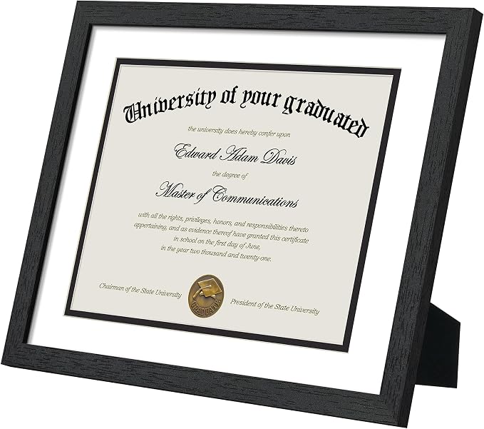 upsimples 11x14 Diploma Frame Certificate Degree Document Frame - Image 6