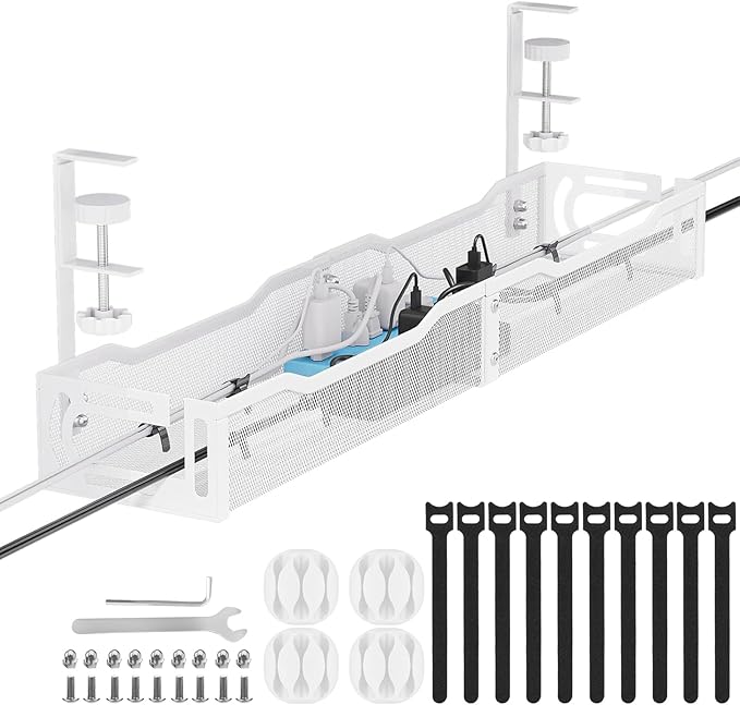 Cable Management, Metal Cord Organizer by Unknown