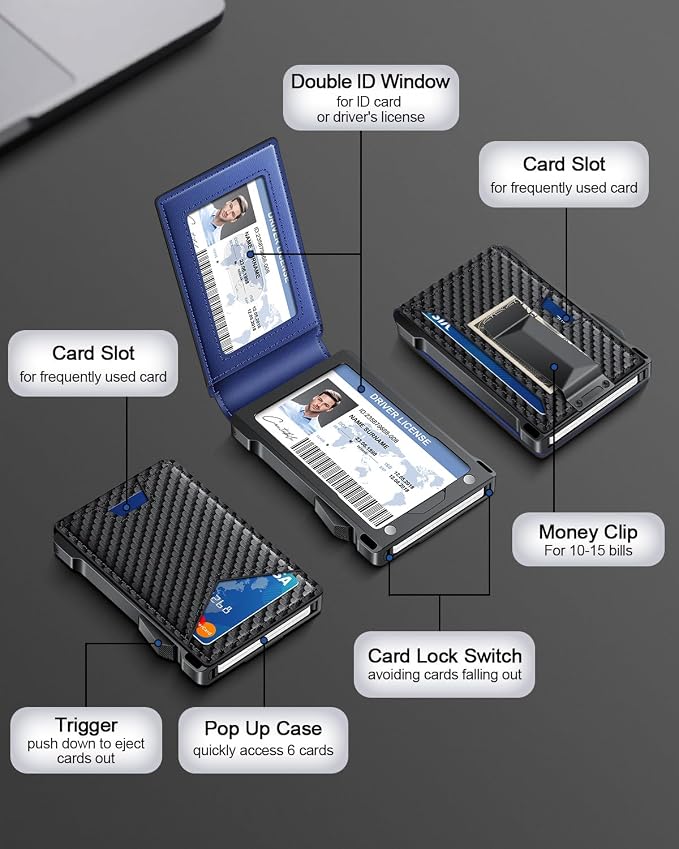 Wallet for Men RFID Wallet - Image 6