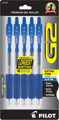 Pilot G2 Premium Refillable and Retractable Rolling Ball Gel Pens, Extra Fine by PilotCorporationofAmerica