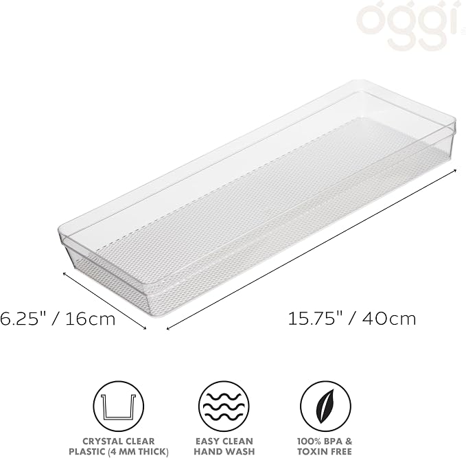 Oggi Clear Drawer Organizer - Image 2