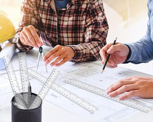 200 Pack Clear Plastic Ruler 12 Inch, Rulers Bulk - Image 4