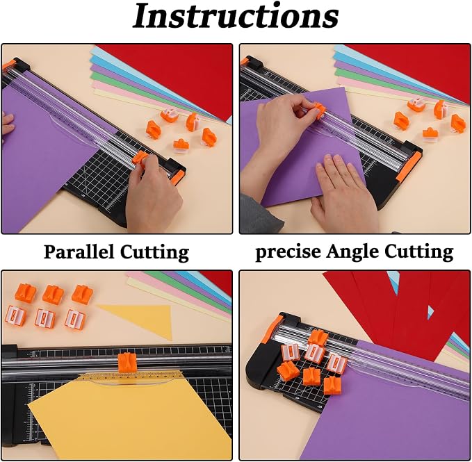 6 Pieces Paper Cutter Replacement Blade Paper Trimmer Replacement Blade Refill - Image 7