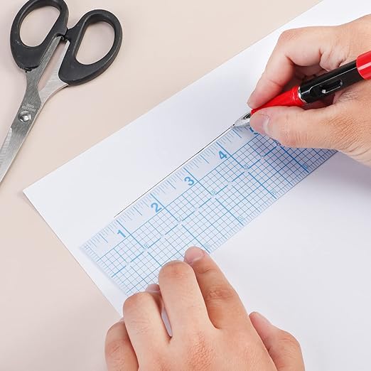 See-Thru Accurate Positioning and Marking Sewing Clear Ruler 2 x 18 inch - Image 5