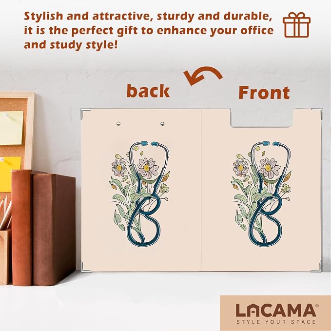 Lacama Nurse Clipboard GIFS for Women, Vintage Nursing School Office Supplies - Image 6