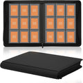 Toploader Binder, Trading Card Binder Storage Hold up 288 Cards 9-Pocket Top by MOSLA