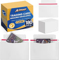180 Pack Mailer Trading Card Envelopes，7" x 4.35" Trading Card Mailers by Unknown