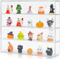 Clear Display Case 4 Compartments Storage Box Cabinet Organizer by JOYMOMO